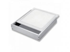 Led panel , beépítő keret , magasított , szerelhető , 600x600x65 mm , fehér , Elmark