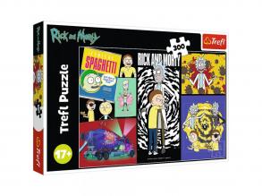Rick és Morty Egy különös hely a galaxisban 300 db-os puzzle - Trefl