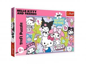 Hello Kitty és barátai 300 db-os puzzle - Trefl