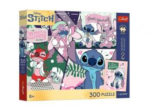 Disney Lilo & Stitch - 300 db-os prémium puzzle - Trefl