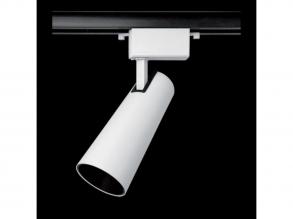 Sínes LED lámpa , track light , 1 fázisú , 2 pólusú , 23 Watt , természetes fehér , fehér , Elmark , TL2025