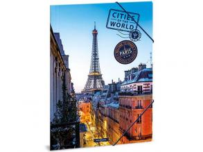 Ars Una: Cities of the World Paris gumis dosszié A/4-es