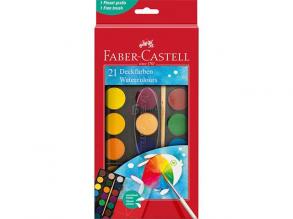 Faber-Castell: Vízfesték 21db-os szett 30mm-es korongokkal