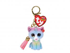 Mini Boos clip műanyag figura HEATHER - egyszarvú macska (3)