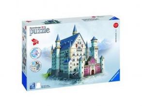 Puzzle 3D 216 db - Neuschwanstein kastély