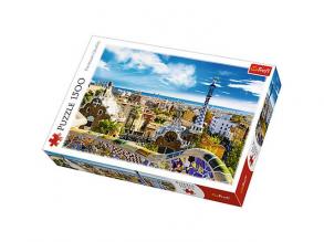 Park Güell, Barcelona 1500 db-os puzzle - Trefl