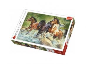 Három vad ló 1500db-os puzzle - Trefl