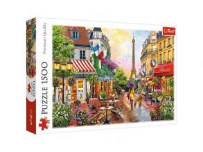 Virágos párizs 1500db-os puzzle - Trefl