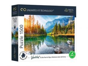 Az Alpok lábánál, Hintersee tó, Ausztria 1500db-os puzzle - Trefl