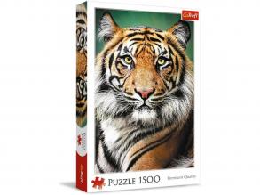 Tigris portré 1500 db-os puzzle - Trefl