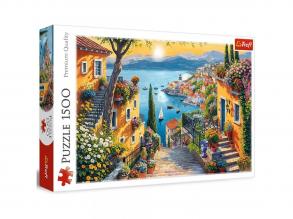 Tengerparti kilátás 1500db-os puzzle - Trefl