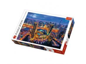 Dubaj fényei puzzle 2000db-os - Trefl