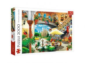 Barcelona utcaképe 2000db-os puzzle - Trefl