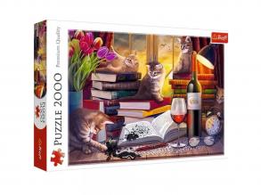 Macskaest 2000 db-os prémium puzzle - Trefl