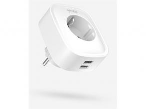 GOSUND SP112/2xUSB/hang-távoli vezérlés/ütemezés/fogyasztásmérés/230V/16A/Smart WiFi okos konnektor