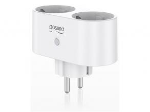 GOSUND SP211/hang-távolivezérlés/ütemezés/fogyasztásm./230V/max.16A/Smart WiFi okos dupla konnektor