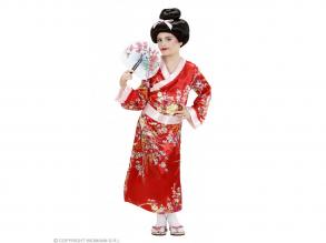 Piros gésa lány jelmez
