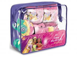 Disney Hercegnők rózsaszín görkorcsolya védőfelszereléssel 22-29 méretben - Mondo Toys