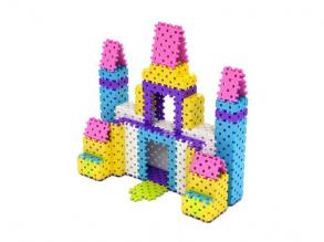 Meli Basic rózsaszín építőelemek, 1000 darabos