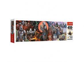 Star Wars: The Mandalorian Panoráma puzzle 1000db-os - Trefl