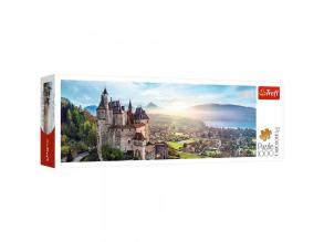 Menthon kastély, Franciaország 1000 db-os panoráma puzzle - Trefl