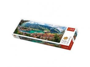 Kotor Montenegro Panoráma puzzle 500db-os - Trefl