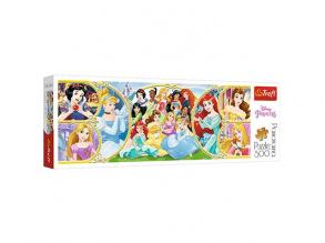 Disney Hercegnők panoráma puzzle 500db-os - Trefl