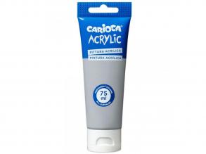 Acrylic 75ml-s akril festék ezüst színben - Carioca