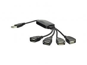 Akyga AK-AD-13 USB 2.0 4 portos elosztó kábel