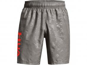 Ua Woven Emboss Shorts Under Armour férfi szürke színű training rövid nadrág