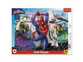 Marvel: Bátor Pókember 25 db-os keretes puzzle - Trefl