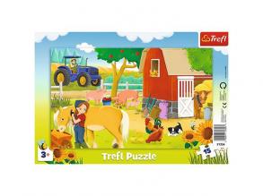 A farmon 15 db-os keretes puzzle - Trefl