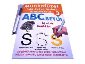 ABC betűi gyakorló munkafüzet - D-Toys