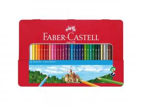 Faber-Castell: Színes ceruza szett fém dobozban 36db-os