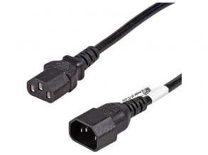 Akyga AK-PC-07A 3m IEC C14 - IEC C13 tápkábel