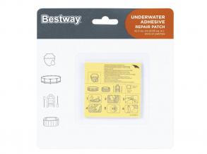 Bestway vízálló javítófolt, 6,5x6,5 cm - 62091