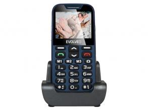 Evolveo Easyphone XD EP-600 2,3" kék mobiltelefon