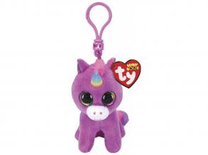 Beanie Boos Clip ROSETTE lila unikornis 8, 5 cm