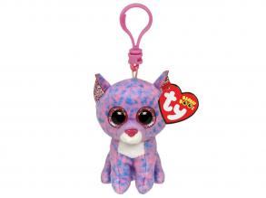 Ty Beanie Boo kulcstartó - Cica, 7 cm