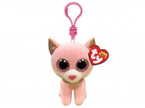 Ty Beanie Boo kulcstartó - Fiona Cica, 7 cm