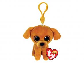 Ty Beanie Boo's Clip Zuzu világos barna kutya, 7 cm