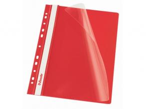 Esselte A4 lefűzhető 10db/cs piros gyorslefűző