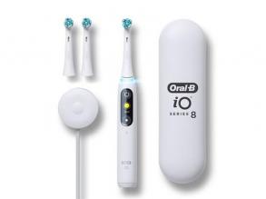 Oral-B iO Series 8 alabástromfehér elektromos fogkefe