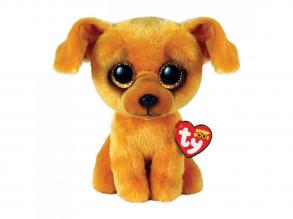 Ty Beanie Boo's Zuzu világosbarna kutya, 15 cm