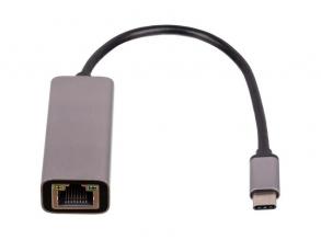 Akyga AK-AD-65 15cm USB-C - 1000 Mbps Ethernet adapter