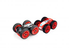 Mini elektromos RC Flip Stunt Off-road autó, piros/fekete - Silverlit