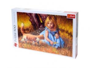 A figyelem központjában 500 db-os puzzle - Trefl
