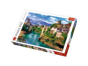 Öreg-híd Mostarban 500 db-os puzzle - Trefl