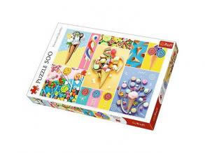 Kedvenc édességek 500 db-os puzzle - Trefl