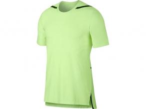 M Nk Dry Top Ss Tech Pack Nike férfi barack zöld színű training póló